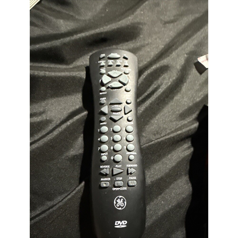 GE CRK76DC1 TV DVD AUDIO Universal Remote Control Tested DVD player 244156